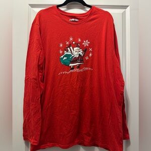 Jammies Festive Red Long Sleeve Men's Shirt